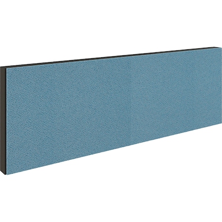 Global Industrial Modular Partition Stacking Panel with Fabric, 48W x 16H, Blue 695911SBL